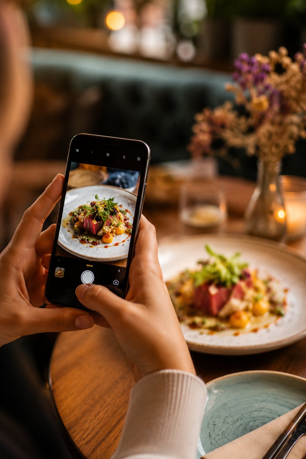 Pourquoi les clients photographient-ils leur repas avant de manger ?